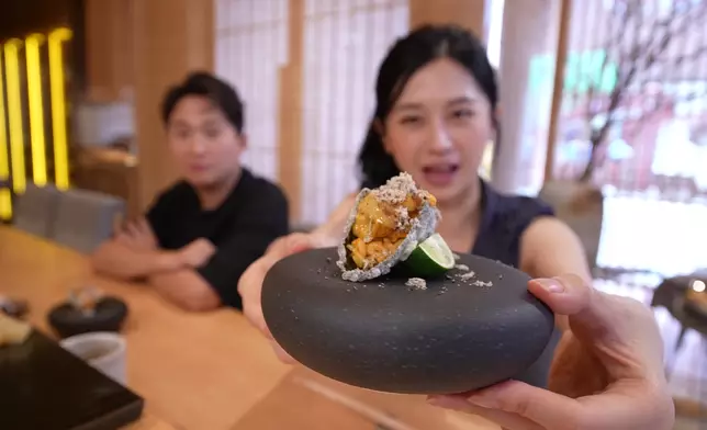 海苔松露海膽卷