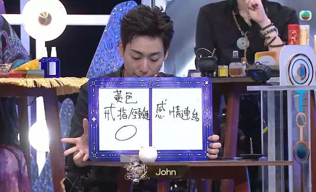 John個答案真係神準。