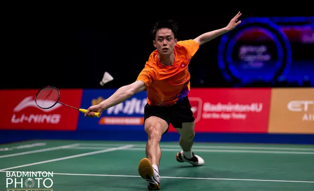 吳英倫。中國香港羽毛球總會/Badmintonphoto
