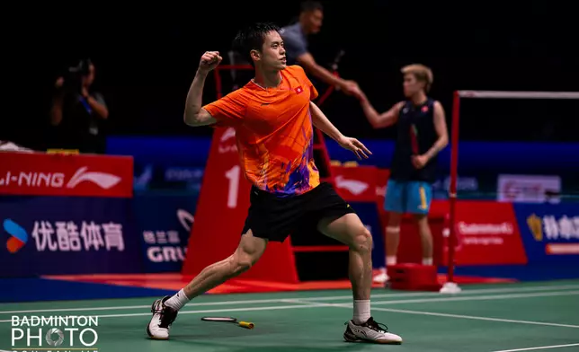 吳英倫。中國香港羽毛球總會/Badmintonphoto