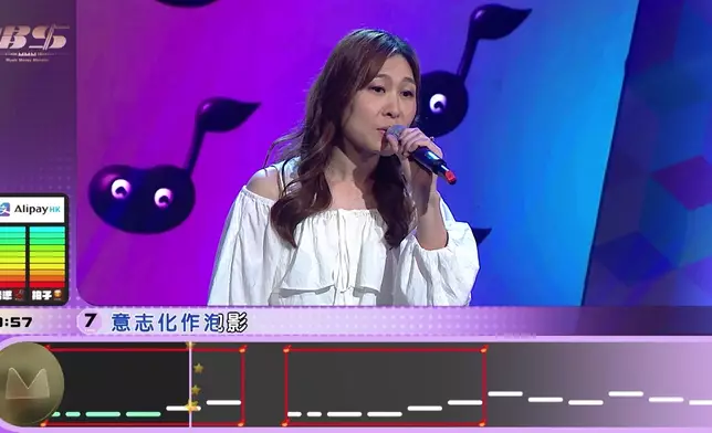 蔡錦佩挑戰Level 7《熒光》，發揮穩定成功過關，開心到舉V。
