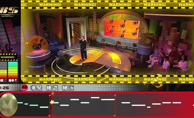 Mani挑戰「Monster」歌曲《溝渠暢泳》，全程神態自若，好犀利呀！
