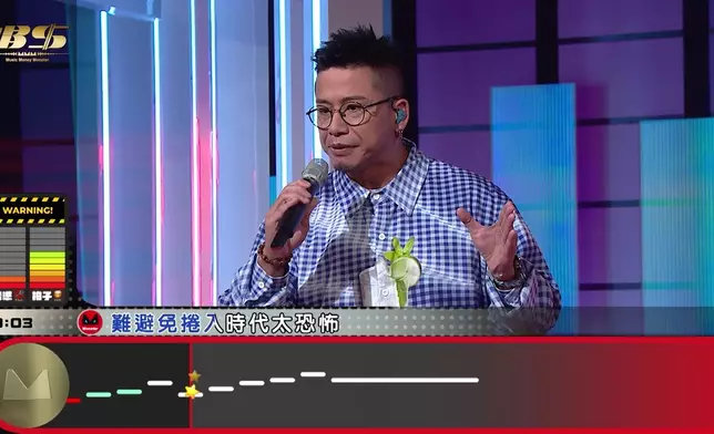 小肥挑戰「Monster」歌曲《時代巨輪》，成功過關，金句連發超爆笑。