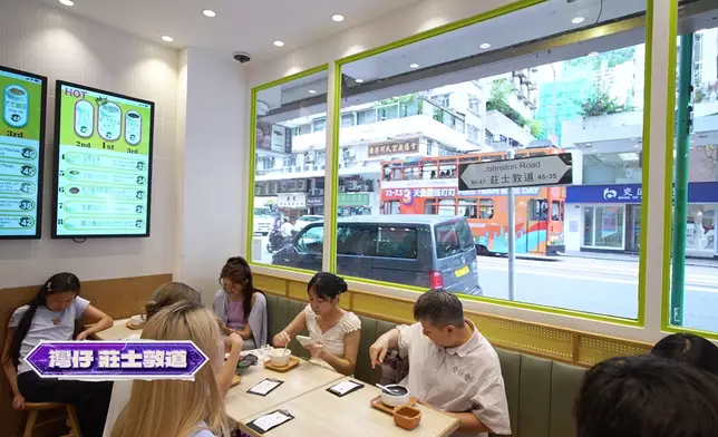 與辰帶行仔到灣仔幫襯令自己「食到窮」的甜品店。