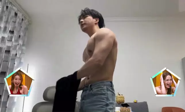 胸肌好強勁。
