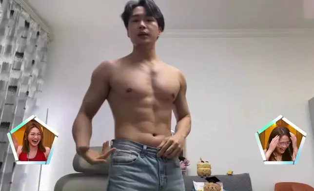 胸肌好強勁。