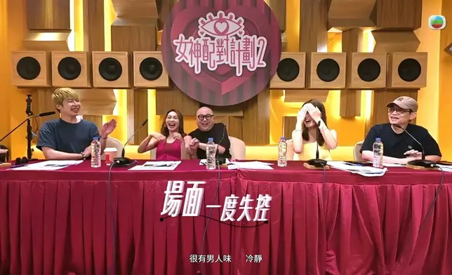 監製莫文浩（左）同總策劃鄧煒鵬（右）都好無奈，但當然都覺得花生團好搞笑。
