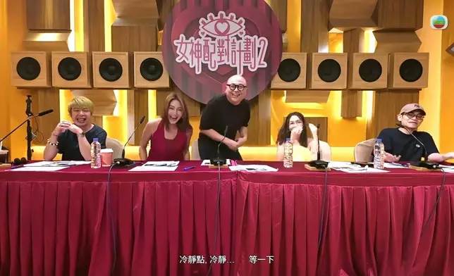 監製莫文浩（左）同總策劃鄧煒鵬（右）都好無奈，但當然都覺得花生團好搞笑。