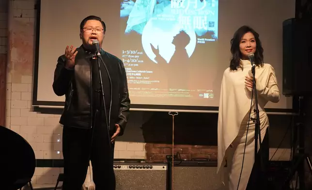 林穎施與顏嘉樂期待跨界合作。