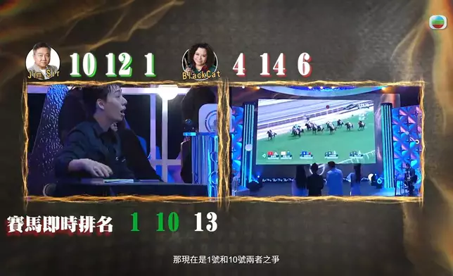 當10號真係慢慢追上嚟嘅時候，現場每個人嘅表情都係難以置信，阿John個口直情冇合埋過。