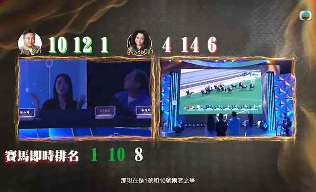 當10號真係慢慢追上嚟嘅時候，現場每個人嘅表情都係難以置信，阿John個口直情冇合埋過。