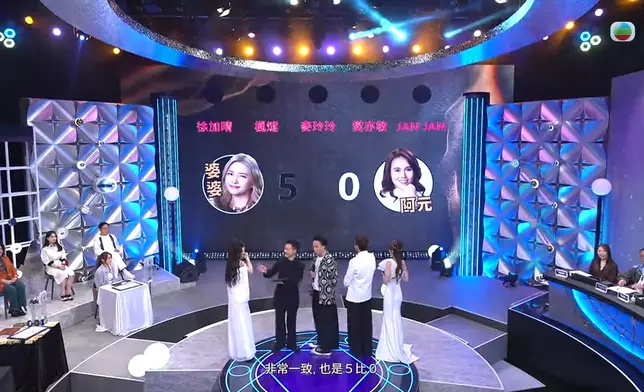 婆婆5：0完勝勁興奮。