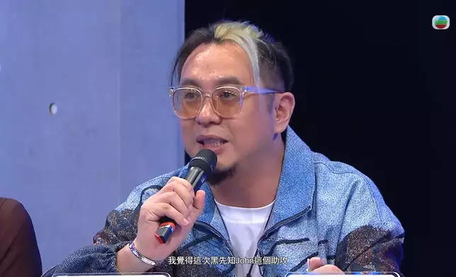 楓燧對John嘅神助攻讚不絕口。