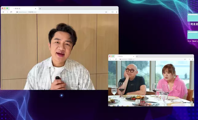 王祖藍隔空現身分享拍《老表，你好Hea！》趣事。