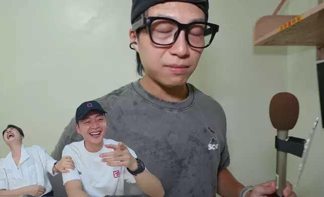 美儀姐笑到忘晒形。