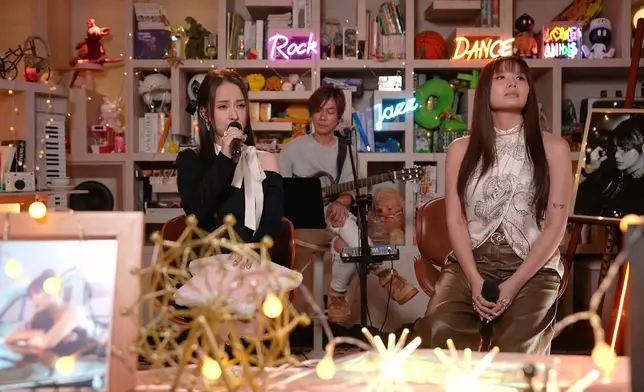 溦溦、Irene合唱《一生中最愛》好好聽。