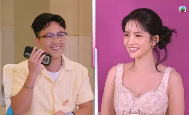 呢幕Sam Lau亂入打小報告笑咗。