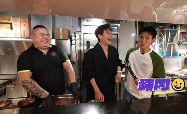 行仔提出的問題引來哄堂大笑。