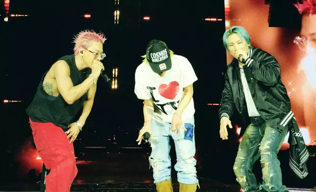 BIGBANG正進行出道20周年紀念世界巡迴演唱會。太陽IG圖片