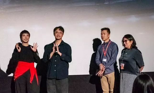 香港電影《善男信女》於多倫多國際電影節國際首影，導演楊兩全及女主角鍾雪瑩與觀眾對談。
