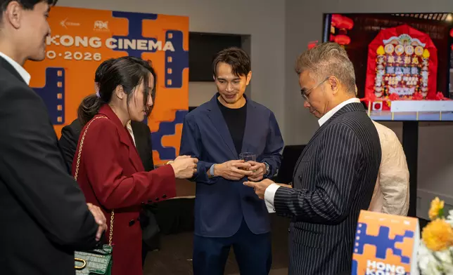 加拿大傳媒名人於「香港之夜」與電影業界交流。