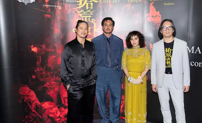 《拾荒法師》日前在曼谷國際電影節舉行國際記者會及首映。