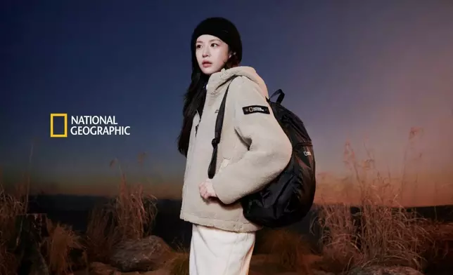 National Geographic Apparel於2026秋冬系列正式宣布高允貞成為品牌大使。THE NATURE HOLDINGS提供圖片