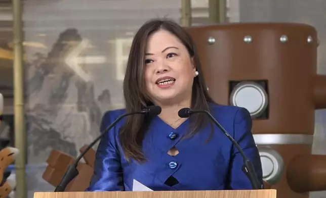 文化體育及旅遊局局長羅淑佩。Rosanna Law FB圖片