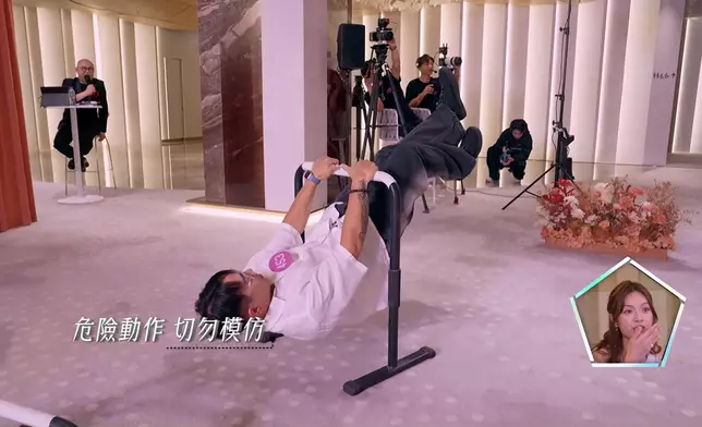 睇女神反應，就知子朗幾咁技驚四座。