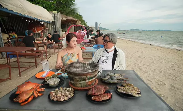 Bang Saen是本地人旅遊勝地。