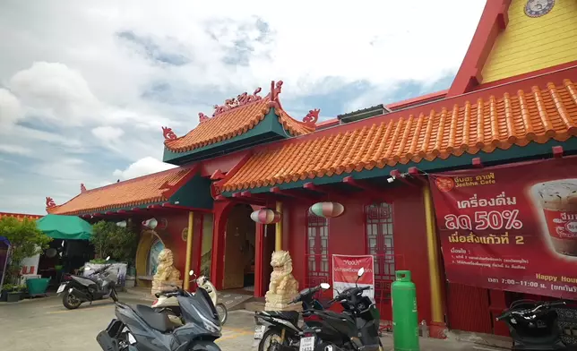 佛寺點心餐廳擁有無敵海景。