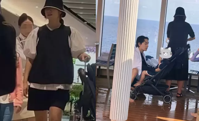 今年6月朴信惠和與崔泰俊一家被目擊在新加坡登上郵輪旅行。網上圖片