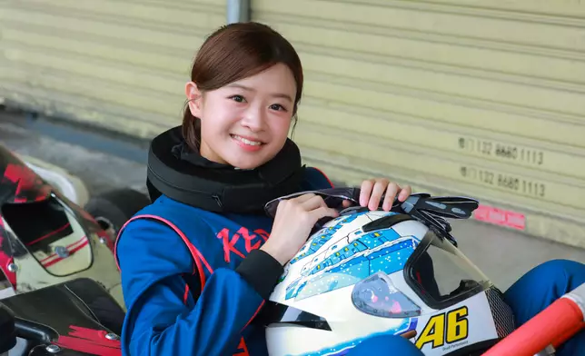 連家穎（Vian）日前參加「Red Bull Rocket Boost Cup」，人生首次駕駛超級四衝程卡丁車。