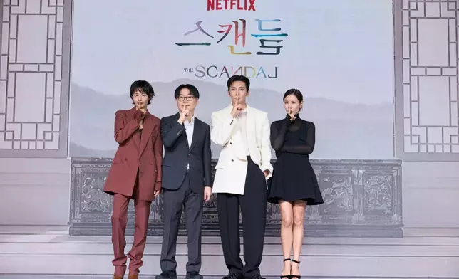 《挑情醜聞》上線後多個大尺度場景掀起熱話。NetflixKorea圖片