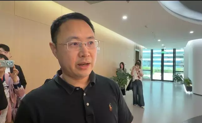 西安高新技術產業風險投資有限責任公司總經理董鐵牛。巴士的報記者攝