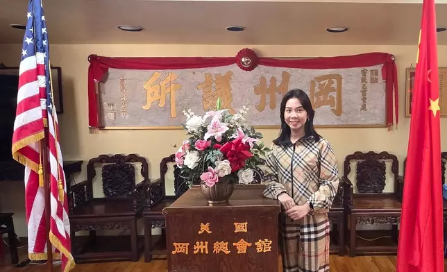 林穎施在美國期間參觀不同景點吸收養分。