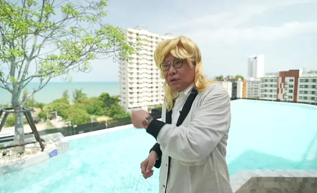 Roger形容為「三無」的泳池。