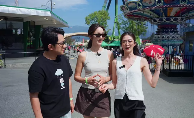 香香曾經喺Playland Amusement Park打工，佢同李亞男玩機動遊戲玩到暈佗佗好搞笑。
