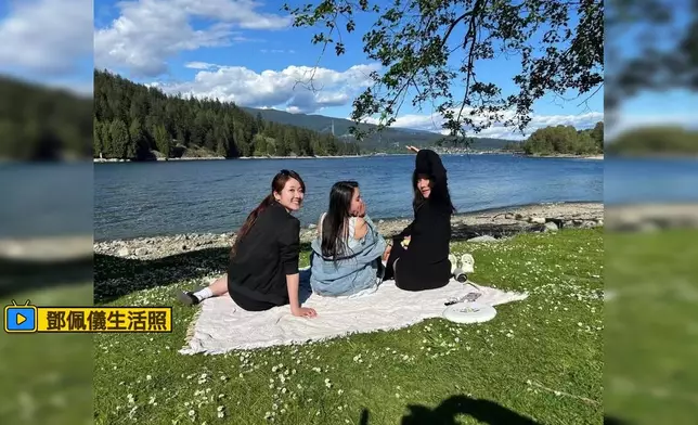 鄧佩儀好享受依家喺溫哥華嘅生活，仲坦言真係開心咗好多。