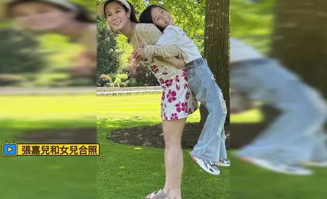 張嘉兒為家人返番溫哥華生活。