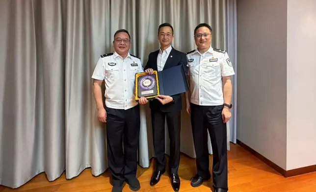 警務處陳東率團訪問上海 深化滬港警務協作交流
