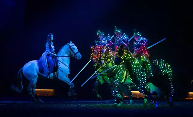 歐洲馬術匯演CAVALLUNA首度來港 啟德體藝館上演亞洲首秀