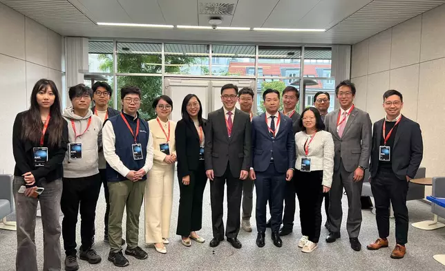 孫東維也納出席AI大會 邀奧地利共拓人工智能新篇章