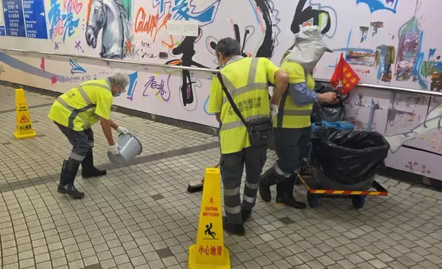 油尖旺民政處統籌兩場跨部門行動 改善尖沙咀及南京街環境衞生
