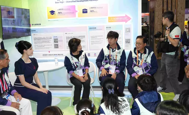 世界技能大賽2026賽程圓滿結束 蔡若蓮到場為中國香港隊打氣
