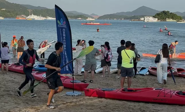 民安隊少年團西貢獨木舟慈善賽奪季軍