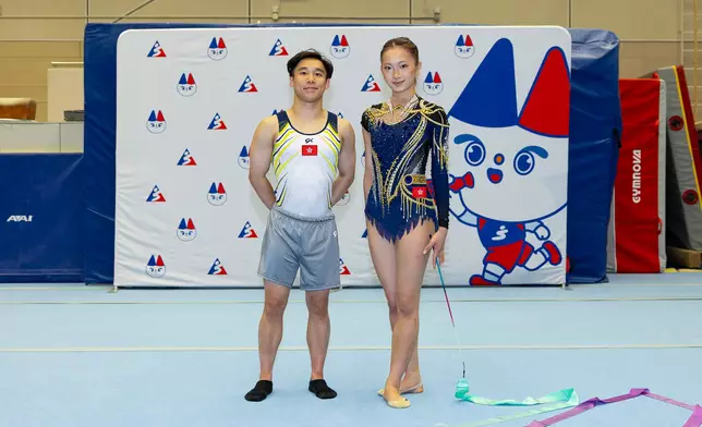 香港體操隊出戰亞運在即 吳家祺李庭萱分享備戰情況