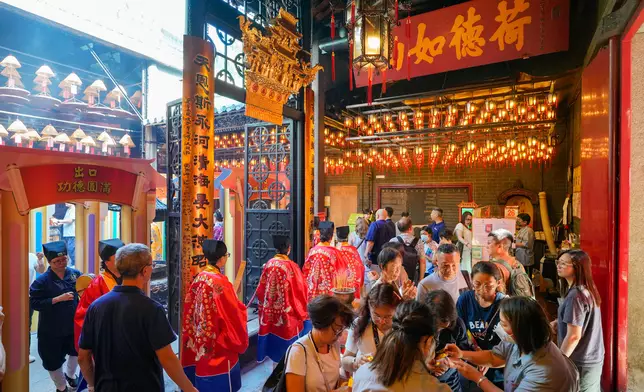 東華三院油麻地天后廟群「丙午年油麻地福德轉斗昇運禮」圓滿舉行，善信踴躍參與。
