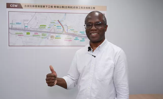 塞拉利昂工程師Fakeh Moses視香港為第二故鄉。巴士的報記者攝