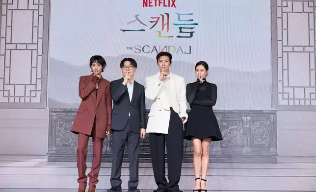 三人組合合作相當新鮮。Netflix 官方圖片